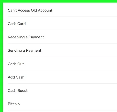 cash app customer service line