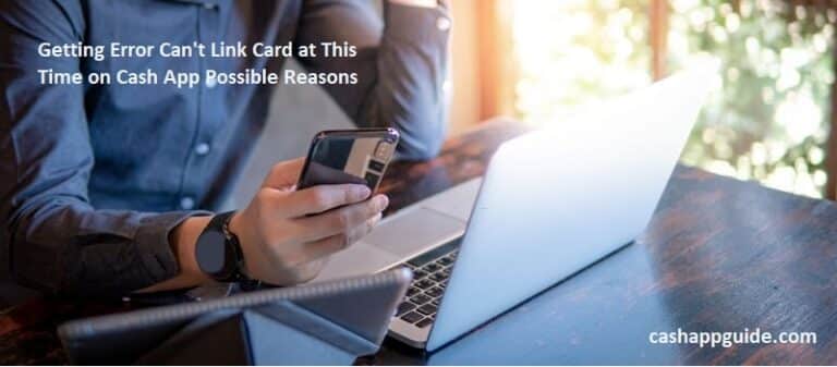 Can t Link A Bank Account To Cash App 3 Quick Solution