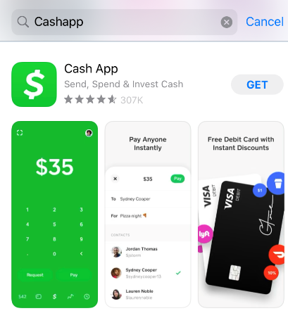 Here is How you Find Cash App From Google App Or Apple store